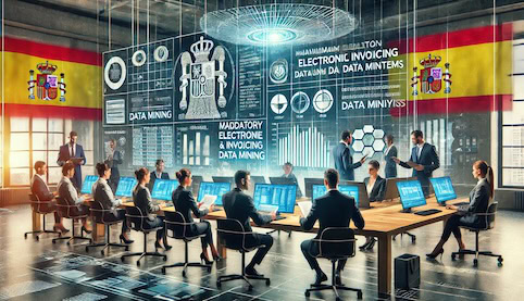 Guía Integral para la Implementación Obligatoria de la Factura Electrónica y Minería de Datos en 2025. Abogados Derecho Fiscal Sevilla. Madrid Salinas Abogados.