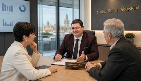 Juan Madrid Salinas asesora a unos clientes sobre cómo dimitir de administrador de una sociedad